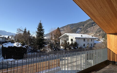Glacier Loft Kitzsteinhorn 1: Træ, Vinter, Planke, Altan, Bjerglandsby, Glacial Landskabsform, Fryser, Sidespor, Sne, Alps