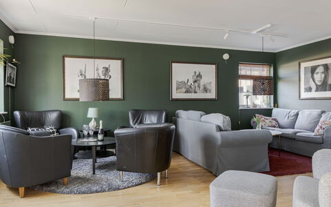 Skreanäs: Møbel, Indretning, Gulvbelægning, Væg, Couch, Etage, Loft, Stue, Værelse, Hjem