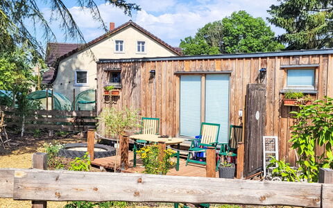 Tiny House Cottage Herbert: Træ, Sommerhus, Landdistrikt, Backyard, Have, Garden Bygninger, Tømmer, Gård, Bejdse, Skur