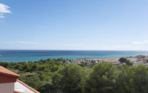 Terraza Azul - Penthouse with Sea View: Horisont, Hav, Kyst, Coastal Og Oceaniske Landskabsformer, Ocean, Strand, Tropics, Bugt, Ferieby, Caribbean