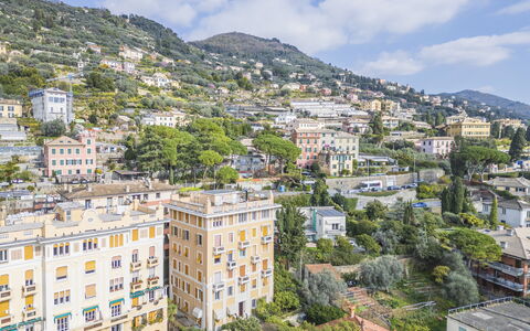 Focaincontromano Seaview, Genova: City, Bygning, Boligområde, Byområde, Hus, Stad, Kvarter, Sommer, Lejlighed, Arkitektur