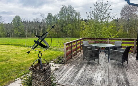 Långerud: Møbel, Skygge, Veranda, Stol, Udendørs Møbler, Udendørs Struktur, Eco Hotel, Altan, Pergola, Dæk