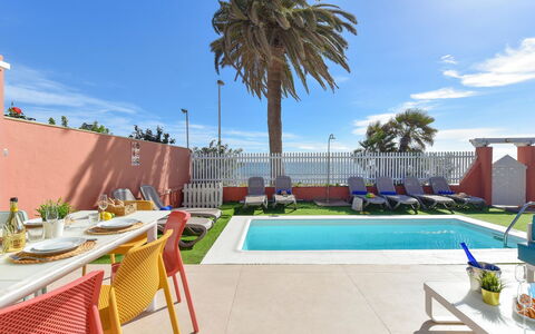 El Veril: Svømmepøl, Udvej, Eco Hotel, Hotel, Udendørs Møbler, Skygge, Hacienda, Stol, Villa