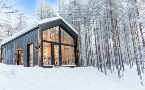 Soutaja Lodge: Sne, Vinter, Træ, Sommerhus, Hjem, Fryser, Tag, Bjælkehytte, Kvist, Frost