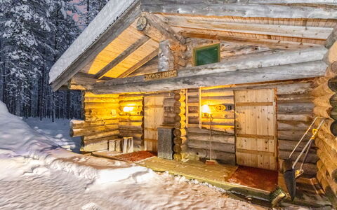 Äkästupa: Træ, Vinter, Sne, Fryser, Bjælkehytte, Sommerhus, Hytte, Naturmateriale, Is, Tømmer