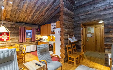 Äkästupa: Træ, Sommerhus, Bjælkehytte, Fryser, Loft, Hytte, Sne, Vinter, Loft