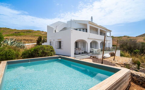 Sa Blanca: Svømmepøl, Estate, Udvej, Eco Hotel, Villa, Udendørs Møbler, Stuehus, Altan, Hotel, Penthouselejlighed