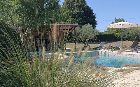 Villa Križanci: Busk, Have, Udendørs Møbler, Landscaping, Gård, Backyard, Skygge