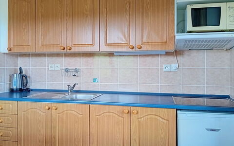 Green Valley Park Stárkov 21: Træ, Cabinetry, Gulvbelægning, Køkken, Countertop, Køkkenvask, Indretning, Etage, Sanitærarmatur, Større Bandage