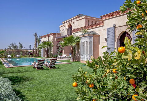 Villa Orange Trees: Svømmepøl, Udvej, Estate, Hacienda, Mansion, Gårdsplads, Thermae, Villa, Eco Hotel, Have