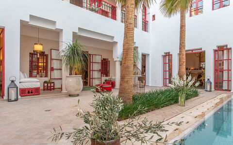 Dar Splendid: Hacienda, Estate, Udvej, Svømmepøl, Gårdsplads, Villa, Mansion, Eco Hotel, Hotel