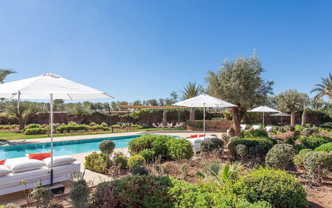 Villa Delizia: Have, Udvej, Svømmepøl, Landscaping, Hacienda, Skygge, Lawn, Estate, Eco Hotel
