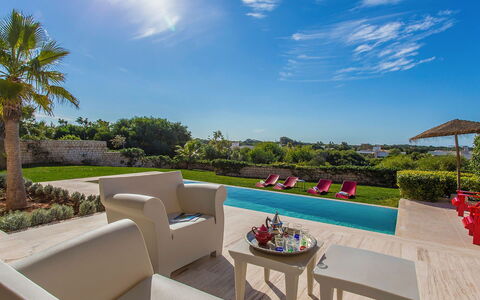 Villa Amador: Busk, Have, Landscaping, Udvej, Estate, Eco Hotel, Svømmepøl, Hacienda, Lawn, Fritid