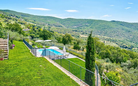 Villa Vita Bella: Bakke, Hill Station, Svømmepøl, Dal, Kam, Hegn, Eco Hotel, Villa, Bjerglandsby, Stuehus