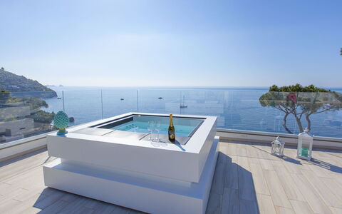 Villa del Cantone: Sanitærarmatur, Svømmepøl, Badekar, Udvej, Jacuzzi, Hotel, Villa, Penthouselejlighed, Dæk
