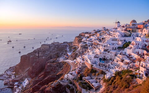 Villa Estia: Horisont, Hav, Coastal Og Oceaniske Landskabsformer, Kyst, Ocean, Skumring, Solnedgang, Solopgang, Bugt