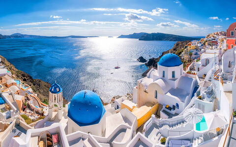 Villa Estia: Blå, Hav, Turistattraktion, Ocean, Kyst, Bugt, Dome, Caribbean