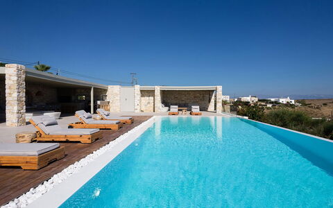 Villa Melina: Blå, Svømmepøl, Kompositmateriale, Udvej, Hotel, Villa, Eco Hotel, Thermae