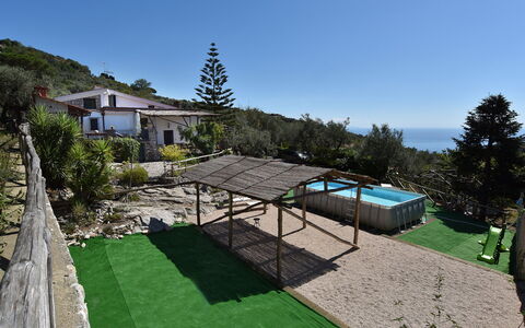 Villa Birbante: Udvej, Hegn, Svømmepøl, Eco Hotel
