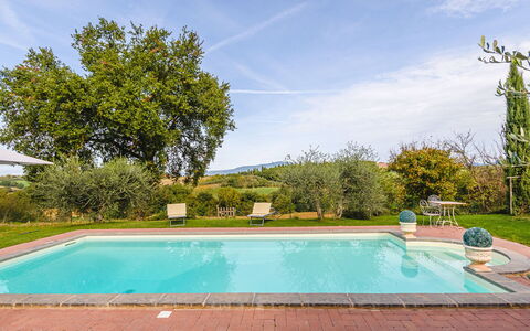 Villa dei Fiori: Svømmepøl, Have, Water Feature, Estate, Hacienda, Udvej, Eco Hotel, Stuehus, Villa, Skygge