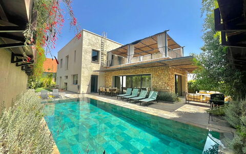 Villa Habiba: Arkitektur, Svømmepøl, Boligområde, Hus, Hjem, Estate, Villa, Eco Hotel, Udvej, Hacienda