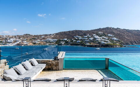 Villa Elettra: Blå, Svømmepøl, Udvej, Hotel, Skygge, Villa, Ferieby, Eco Hotel, Badeby, Penthouselejlighed