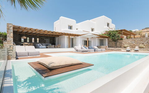 Villa Demetra: Svømmepøl, Udvej, Hotel, Villa, Liggestol, Penthouselejlighed