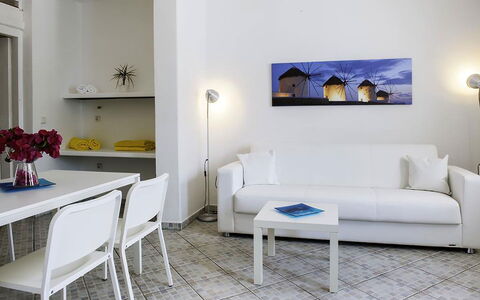 Rose Studio 1: Møbel, Couch, Indretning, Gulvbelægning, Stue, Bord, Etage, Værelse, Lejlighed, Billedramme