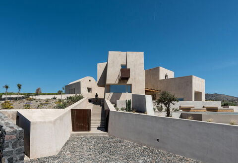 Thera Princess: Daytime, Arkitektur, Landskab, Kompositmateriale, Beton, Design, Brutalisme, Villa
