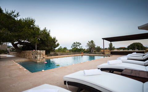 Finca Tonia: Svømmepøl, Liggestol, Udendørs Møbler, Udvej, Chaiselong, Hotel, Eco Hotel, Villa