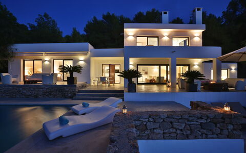 Villa Joya: Hjem, Udvej, Estate, Villa, Mansion, Landskab Belysning, Eco Hotel, Svømmepøl, Hotel