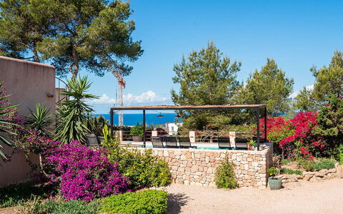 Villa Luanda: Busk, Have, Skygge, Landscaping, Udendørs Møbler, Blomsterkrukke, Tropics, Paraply, Eco Hotel