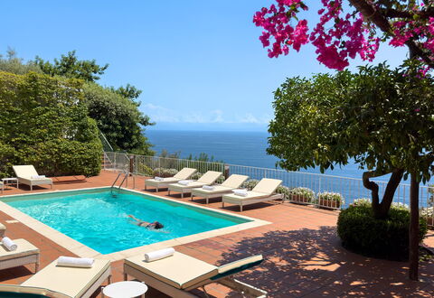 Villa Sole di Amalfi: Udvej, Svømmepøl, Eco Hotel, Hav, Hotel, Villa, Kyst, Ocean, Estate, Ferieby