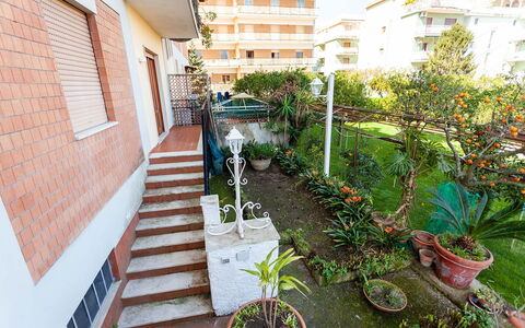 Casa Milena: Busk, Have, Blomsterkrukke, Altan, Gård, Landscaping, Stueplante, Hacienda, Gårdsplads