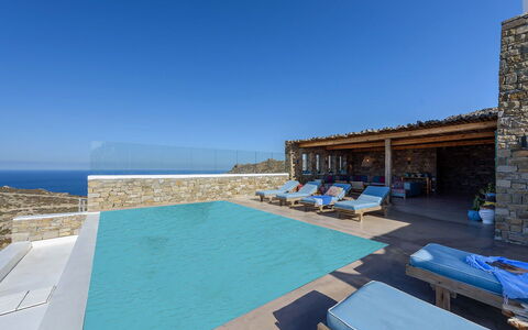 Villa Joy: Blå, Svømmepøl, Udvej, Villa, Eco Hotel