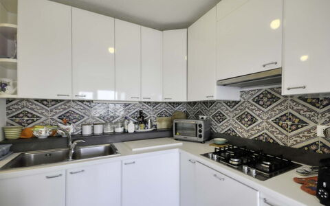 Casa Lubrense: Køkken, Køkken Apparat, Større Bandage, Countertop, Komfur, Indretning, Komfur, Gaskomfur, Gulvbelægning, Cabinetry