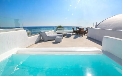 Maison Nica: Blå, Svømmepøl, Hav, Udvej, Udendørs Møbler, Skygge, Ocean, Altan, Tropics, Ferie