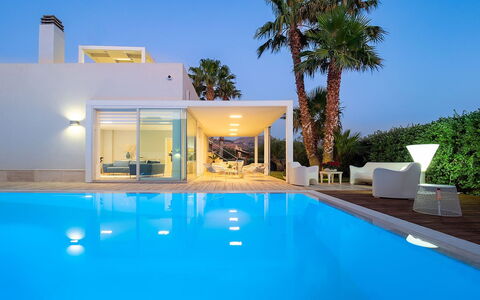 Villa Rossini: Blå, Svømmepøl, Udvej, Eco Hotel, Udendørs Møbler, Thermae, Villa, Hotel, Skygge