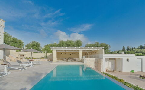 Masseria Ostuni: Estate, Beton, Svømmepøl, Skygge, Villa, Flise