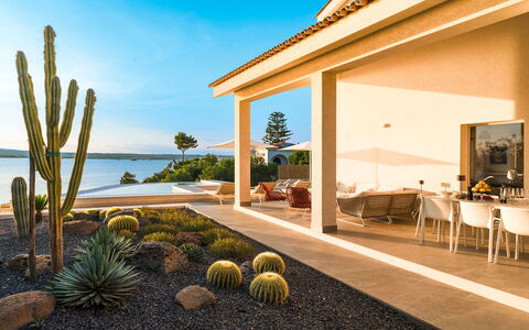 Sea Art Villa: Landscaping, Have, Estate, Villa, Udvej, Kyst, Skygge, Eco Hotel, Indkørsel