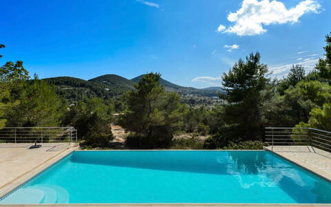 Villa Curiosity: Blå, Svømmepøl, Vand, Udvej, Skygge, Tropics, Eco Hotel, Udendørs Møbler, Ferieby, Hotel