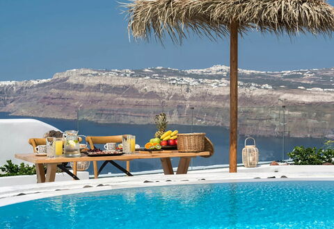 Villa Sean: Møbel, Udendørs Møbler, Paraply, Udvej, Stol, Skygge, Eco Hotel, Fritid, Svømmepøl, Tækning