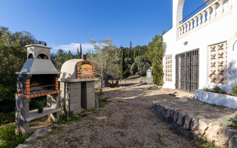 Gilet: Estate, Have, Landscaping, Hacienda, Indkørsel, Flise, Backyard, Villa