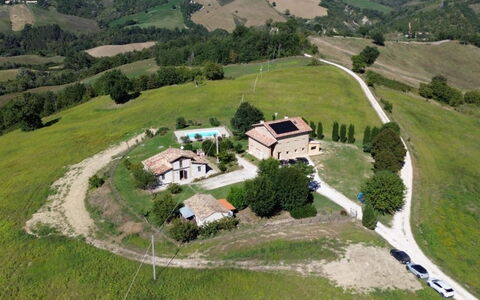 Il Casolare e Il Fienile: Hus, Almindeligt, Landdistrikt, Tag, Hjem, Landskab, Land Lot, Sommerhus, Estate, Stuehus