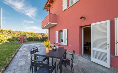 Podere Galieni: Hjem, Lejlighed, Altan, Villa