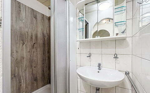 Appartement Juritsch: Gulvbelægning, Etage, Badeværelse, Indretning, Sanitærarmatur, Loft, Værelse, Vvs, Lejlighed, Flise