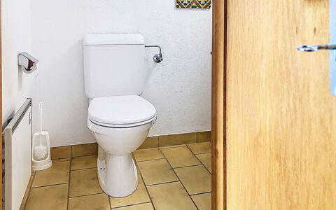 Chalet Chemin du Four: Toiletbræt, Toilet, Badeværelse, Sanitærarmatur, Gulvbelægning, Etage, Vvs, Flise