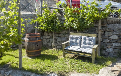 Valtellina 645: Blomsterkrukke, Have, Udendørs Møbler, Stenmur, Skygge, Stueplante, Backyard, Flise, Landscaping