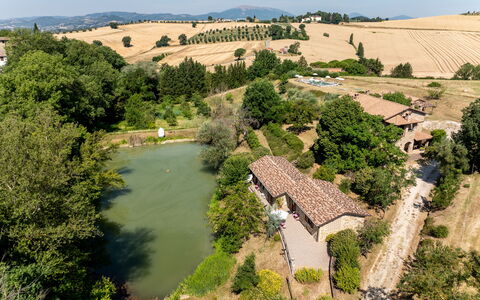 Il Giuncheto, Pool, Amazing View, Umbrian Countrys: Træ, Hus, Landdistrikt, Landskab, Hjem, Land Lot, Menneskelig Bosættelse, Sommerhus, Estate