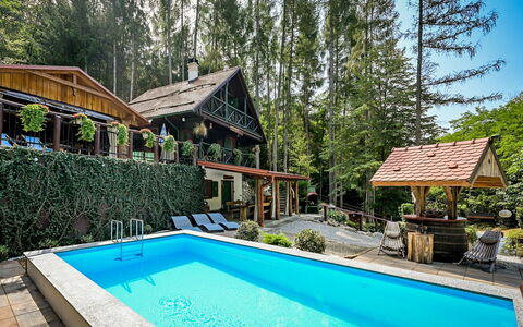 Pine Hill: Hav, Udvej, Svømmepøl, Hotel, Altan, Badeby, Ferieby, Villa, Strand, Gelænder